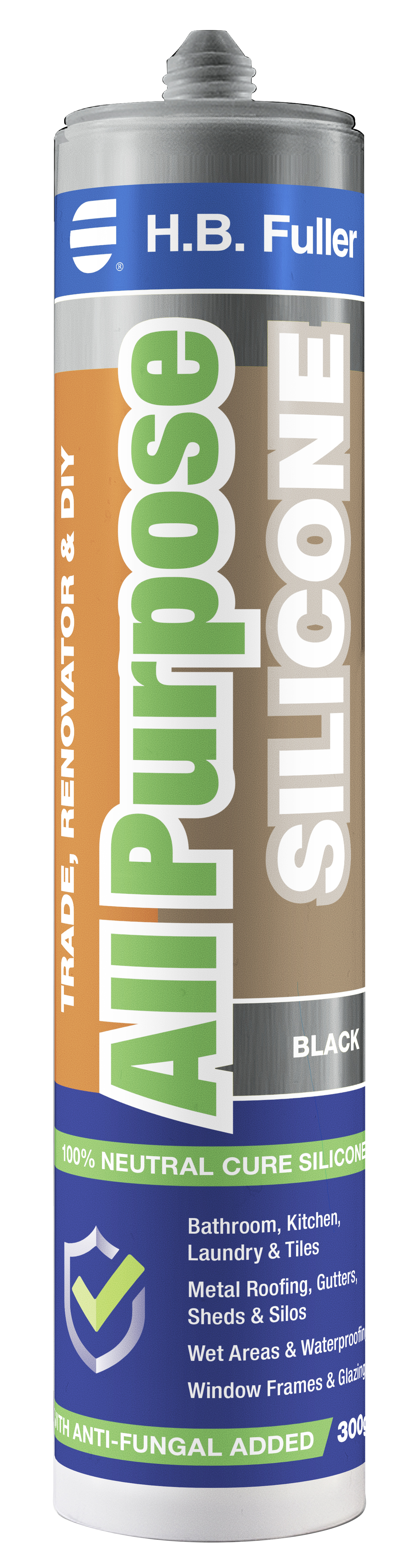 All Purpose Silicone 300g Black