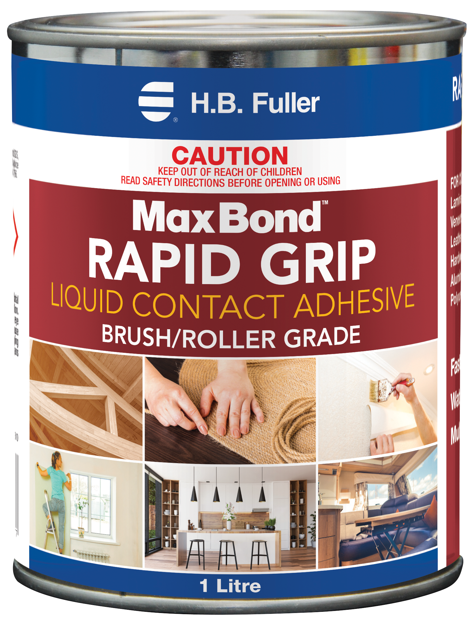 Max Bond Rapid Grip Liquid Contact Adhesive 1L
